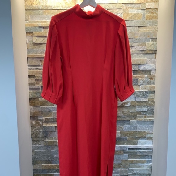 Halogen Tie Waist Dress - Picture 4 of 7